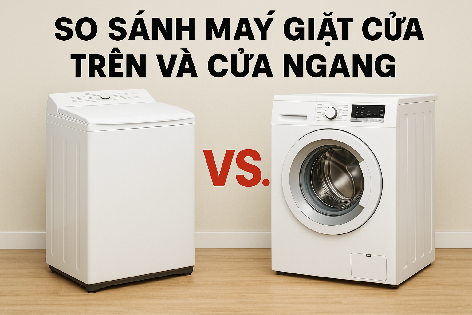 Nên Chọn Mua Máy Giặt Cửa Trên Hay Cửa Ngang? So Sánh Chi Tiết Giúp Bạn Quyết Định Dễ Dàng Nên Chọn Mua Máy Giặt Cửa Trên Hay Cửa Ngang? So Sánh Chi Tiết Giúp Bạn Quyết Định Dễ Dàng